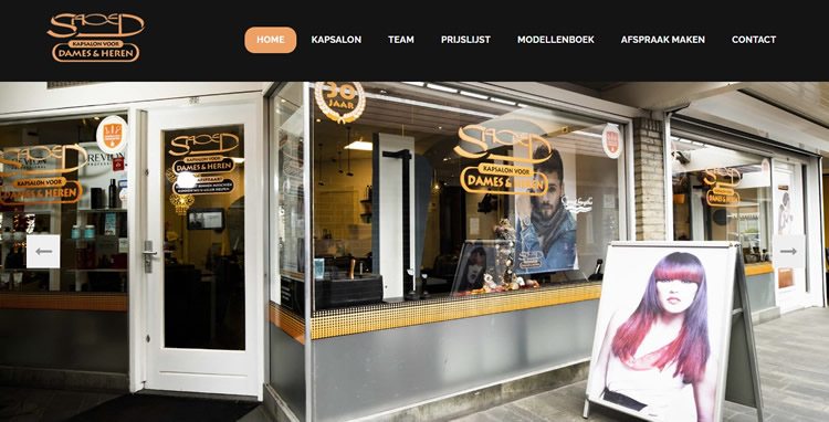 Nieuwe website voor Kapsalon Saoed in Rijswijk